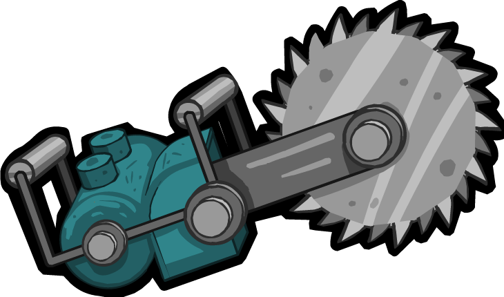 Blade Clipart Buzzsaw - Cactus Mccoy 2 Arms (730x430)