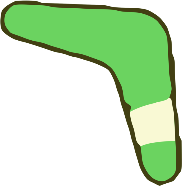 Captain Boomerang Green Drawing Finger Blue - Boomerang Clipart (857x750)