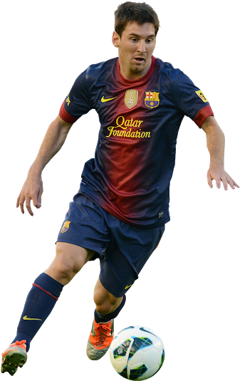 Lionel Messi Barcelona - Messi Png (506x620)