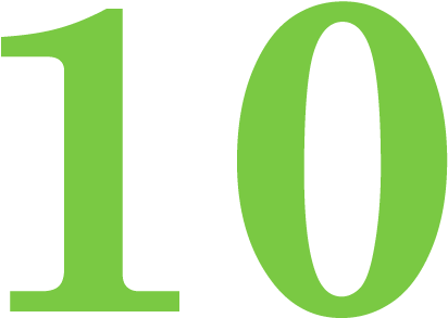 Number 10 Png (450x300)