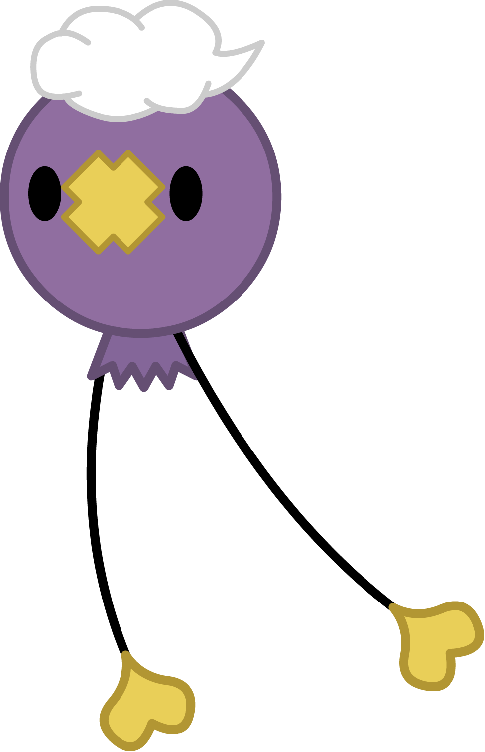 Drifloon By Jackson93 On Deviantart - Drifloon By Jackson93 On Deviantart (974x1509)