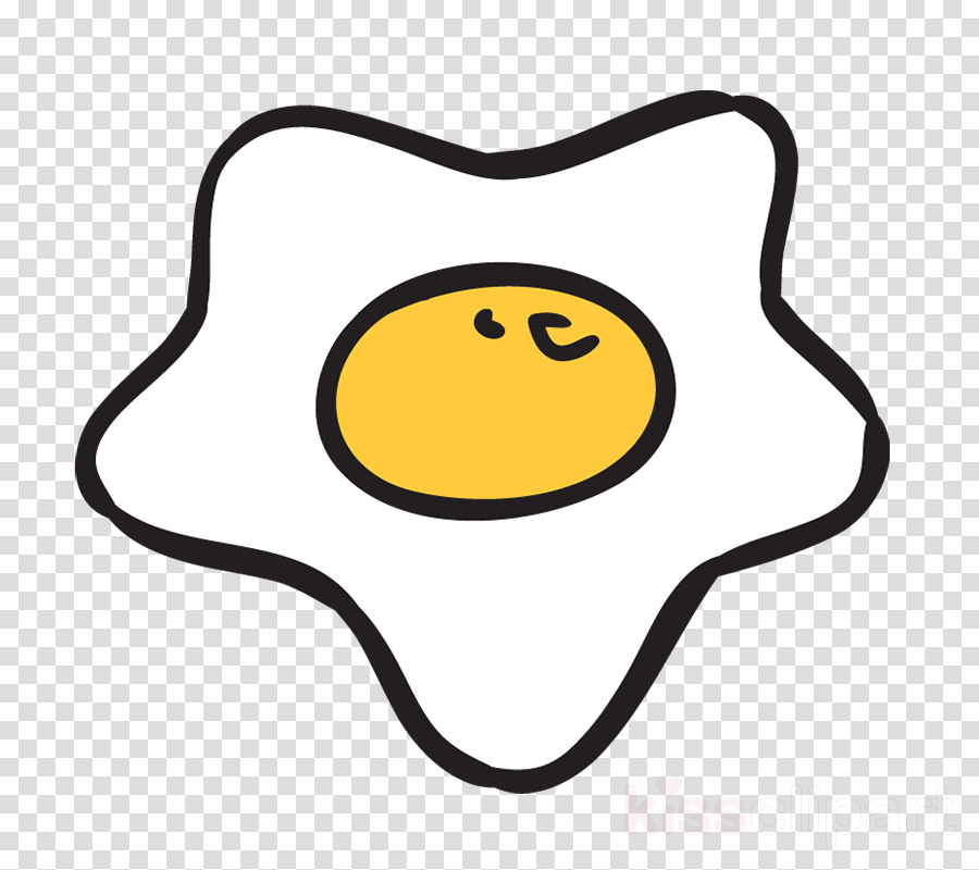 Fried Egg Breakfast Poached Egg Food - Black And White Spotify Logo Png (900x800)