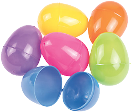 Chocolate Easter Bunny Clipart 76061 Candy Buffet & - Plastic Easter Eggs Transparent (480x480)