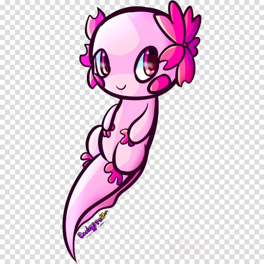 Axolotl Clip Art Clipart Salamander Axolotl Clip Art - Uefa Champions League Logo Png (900x900)