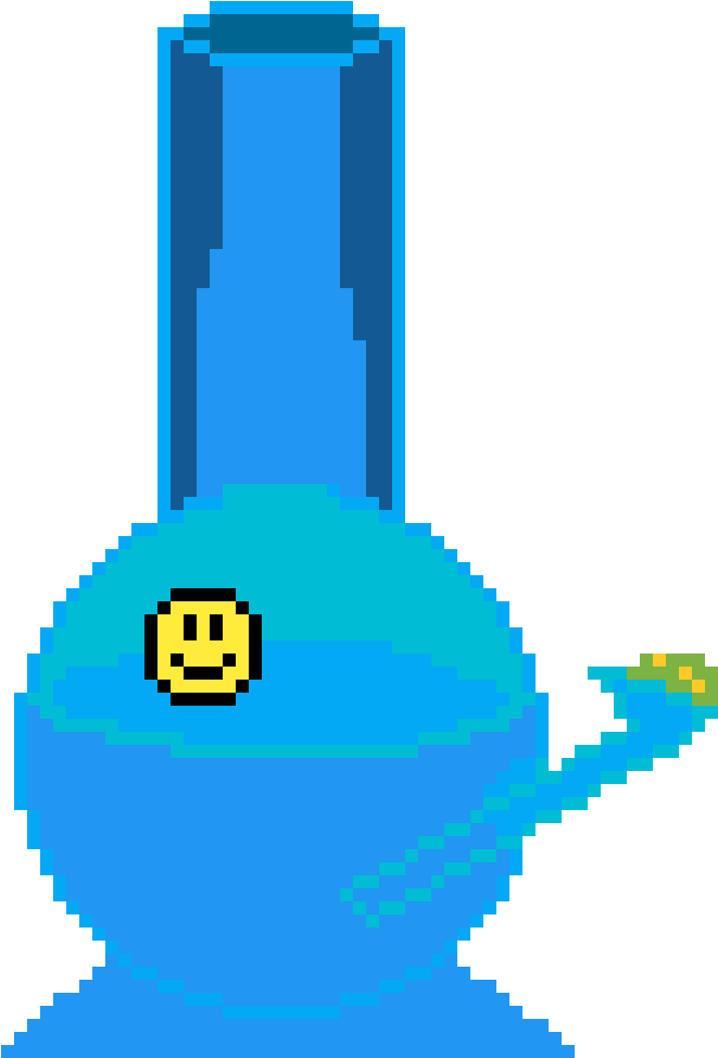 A Shitty Little Bong By Harvey - 8 Bit (1200x1200)
