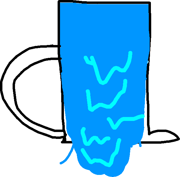 Water Jug - Pouring Jug - Water Jug - Pouring Jug (600x590)