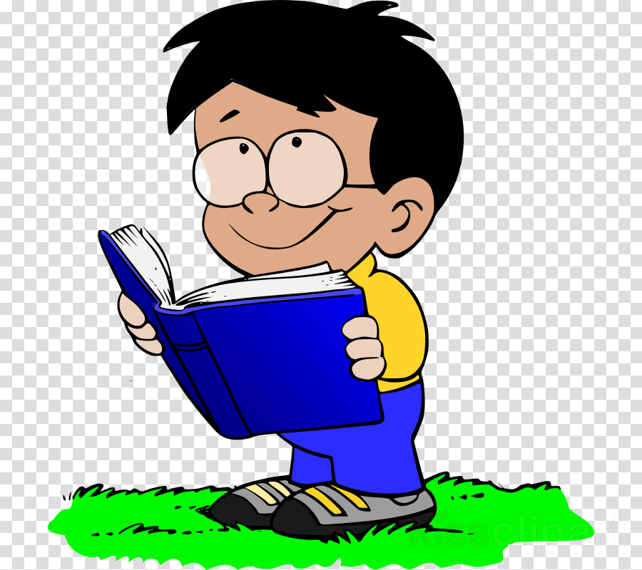 Boy With Book Clipart Boy With Book Clip Art - School Boy Clip Art (900x800)