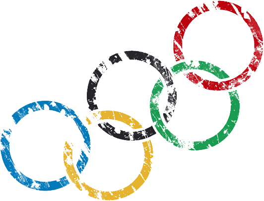 Olympic Rings High Quality Png - Olympic Rings No Background (532x405)