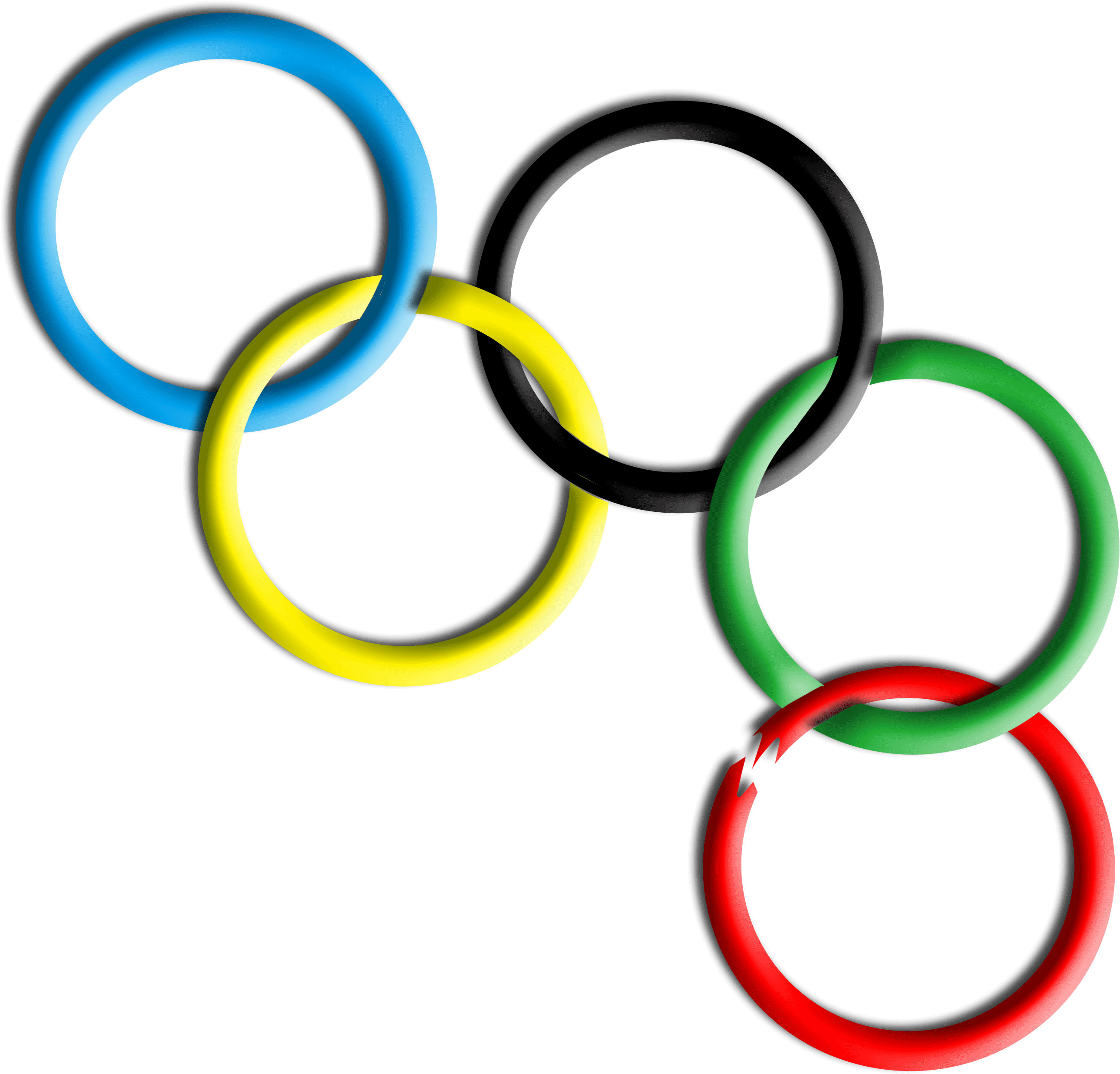 Olympic Rings Logo Transparent - Circle (2953x2953)