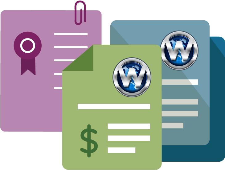 Wixlar Letter Of Credit On The Blockchain Technology - Letter Of Credit Icon (729x729)