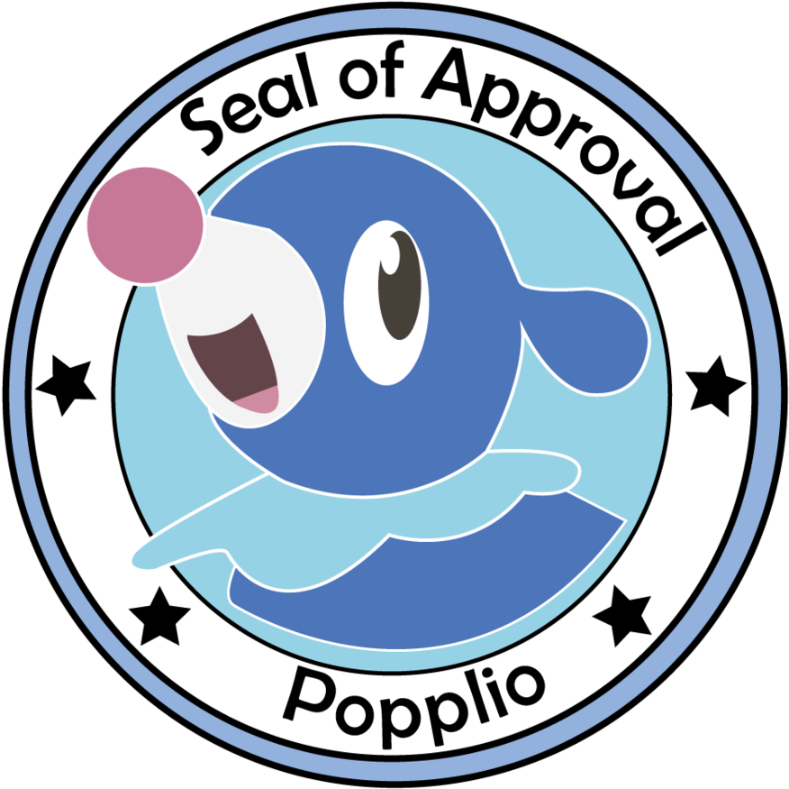 Seal Of Approval Png - Seal Of Approval Popplio (894x894)