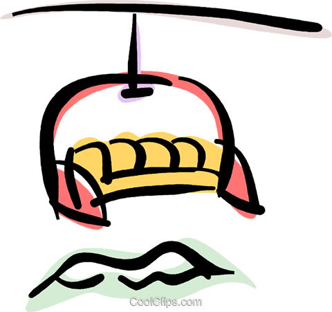 Svg Free Stock Chair Lift Clipground Royalty Free Vector - Ski Lifts Clip Art (480x451)