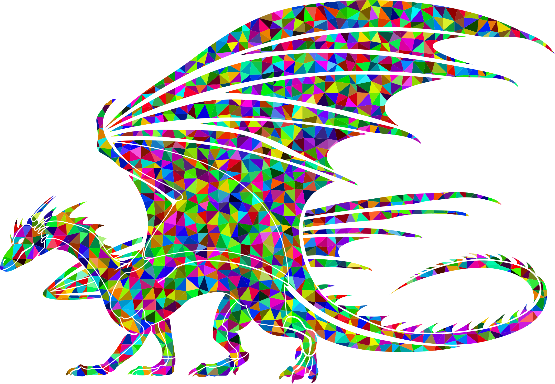 Big Image - Prismatic Dragon (2336x1618)