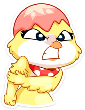 Damnit Crap - Стикер Ириска (360x360)