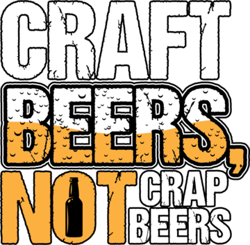 Craft Beers, Not Crap Beers T-shirt - Craft Beers, Not Crap Beers T-shirt (360x353)