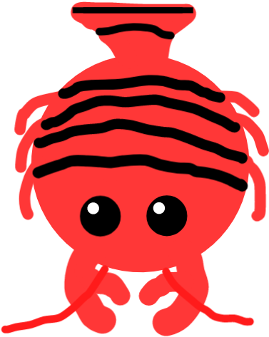Red Lobster - Illustration (551x551)