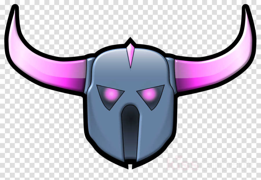Clash Royale Pekka Mascara Clipart Clash Of Clans Clash - Drawing Clash Royale Characters (900x620)