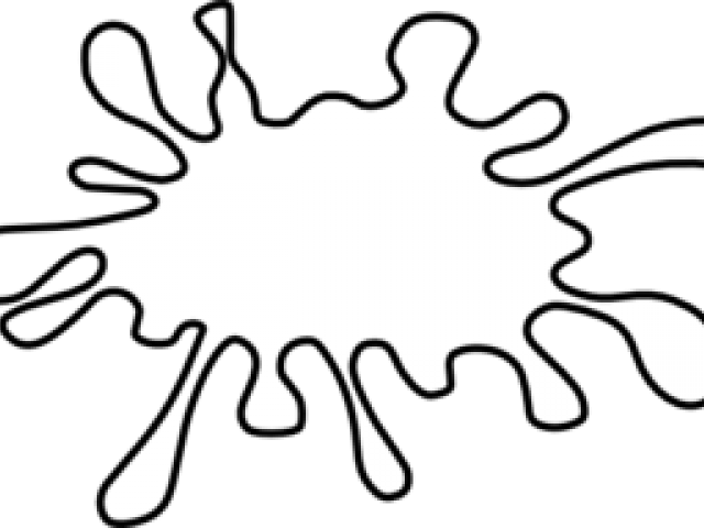 Splatter Clipart Paint Drawing - Clip Art (640x480)
