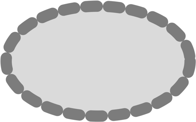 Necklace Bracelet Jewellery Computer Icons Bead - Dotted Line Oval (750x750)