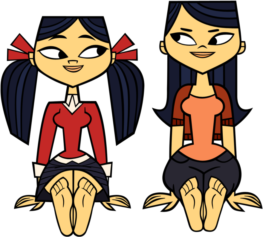 Tdrr Kitty And Emma Posing Her Feet - Total Drama Emma Feet (950x840)