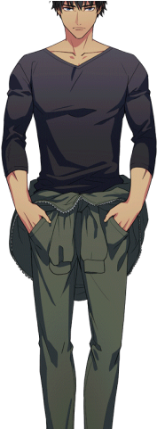 Anime Boy Clipart Serious - Gentleman (640x480)