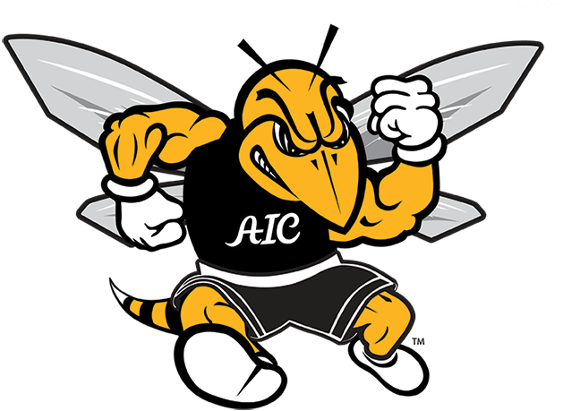 American International College Adds Women's Triathlon - Aic Yellow Jackets Logo (800x500)