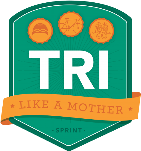 Sprint Triathlon Badge - Triathlon (600x558)