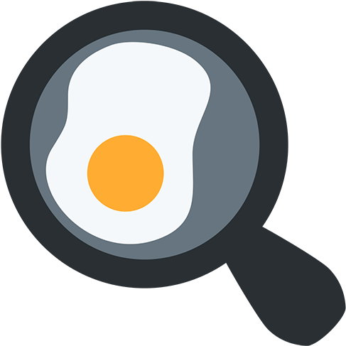 Fried Egg Png - Cooking Emoji (512x512)