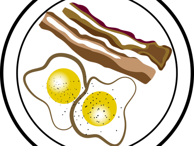 Fried Egg Clipart Breakfast Egg - Breakfast Graphic (640x480)