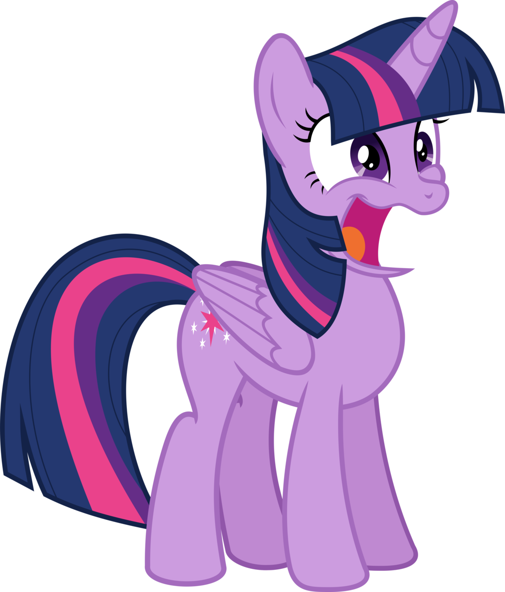 Twilight Sparkle - Twilight Sparkle Alicorn Id (1024x1201)