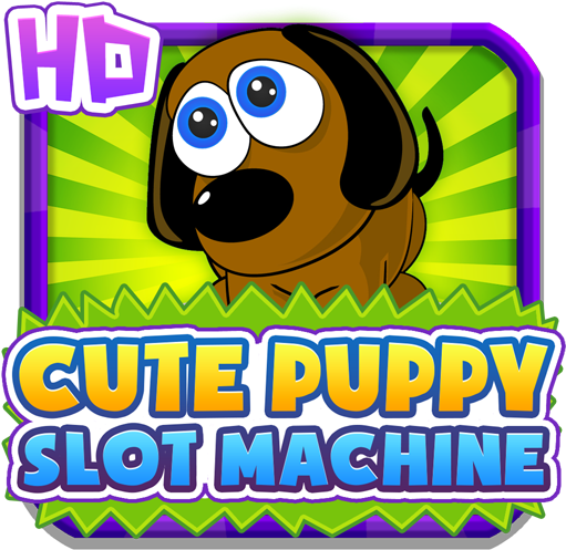 Cute Puppy Slot Machines - Cartoon (512x512)