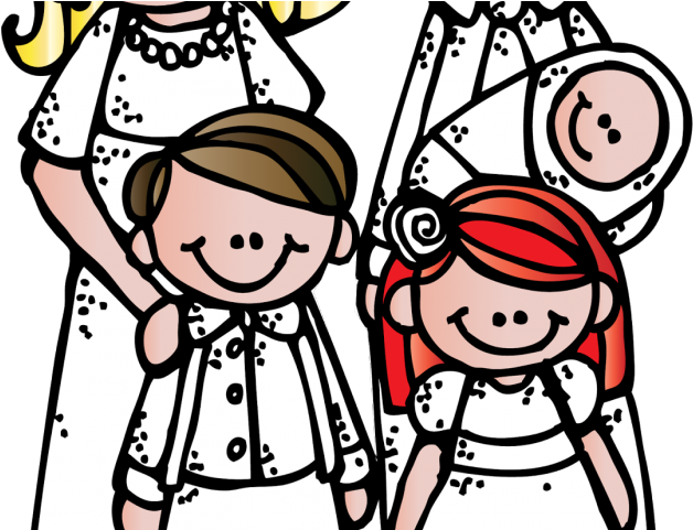 Colours Clipart Family - Clipart Family Portrait Black And White (640x480)