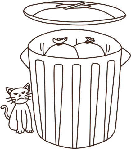 ถัง ขยะ ลาย เส้น (500x500)