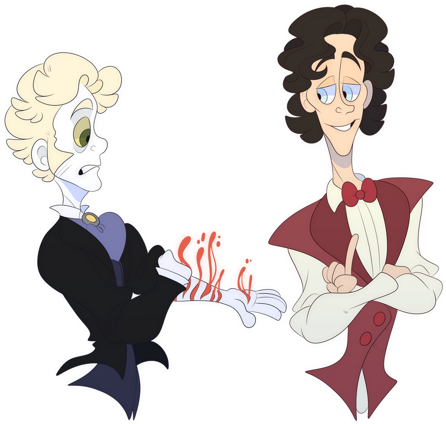 Opposite Time By T R I C K E R Y - Cartoon (917x871)