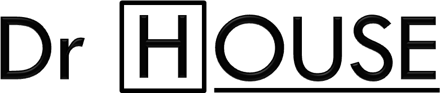 Logo Fr Dr House - Doctor House Logo Png (1128x307)