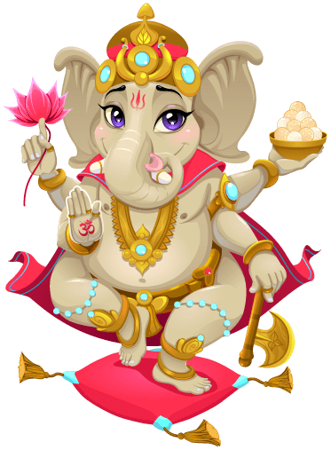 Free Traditional Indian Stories For Children Premium - Ganesh God (373x507)