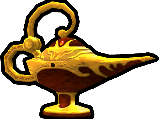 Genie Lamp Clipart Name - Sonic And The Secret Rings Lamp (640x480)