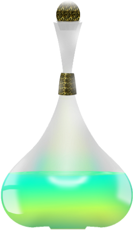Dazzling Magic Potion Bottles Random Girly Graphics - Potions With Transparent Background (305x488)