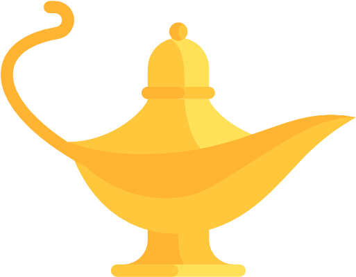 Genie Lamp Png - Fairy Tale Png (512x512)