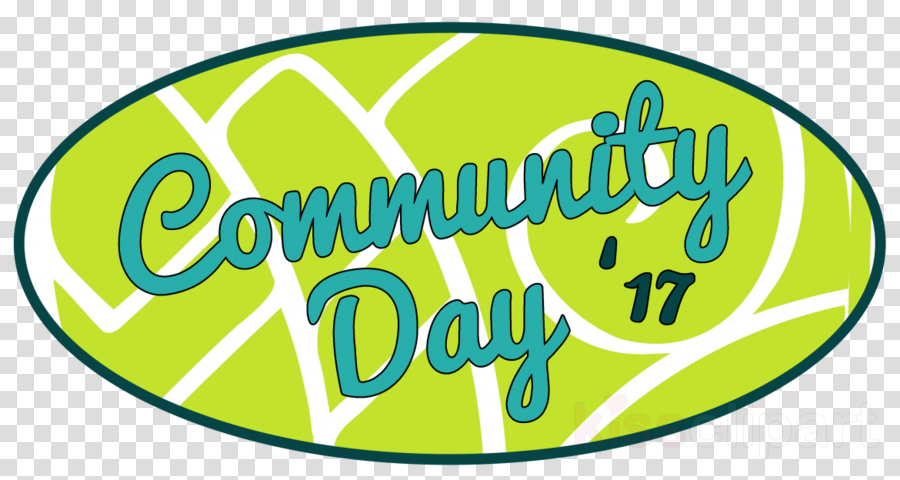 Community Day Logos Clipart Logo Clip Art - Red Colour (900x480)
