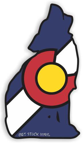 Colorado Coyote Sticker - Colorado Coyote Sticker (290x500)