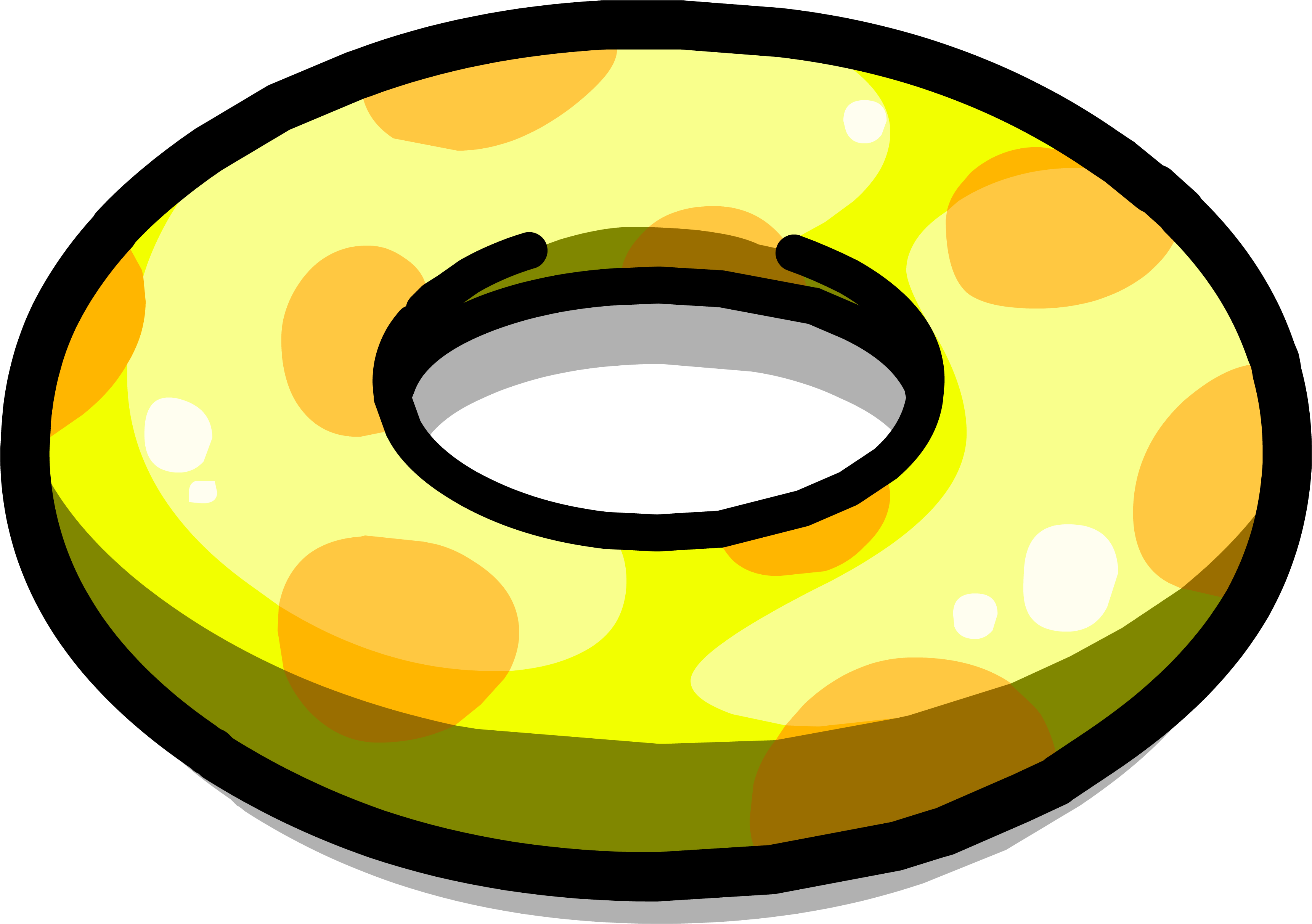 Swimming Clipart Inner Tube - Transparent Inner Tube Clipart (3441x2423)