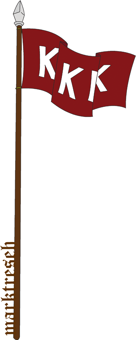 Png Royalty Free Download Flag By Marktreseh On - Kkk Flag Transparent (540x1242)