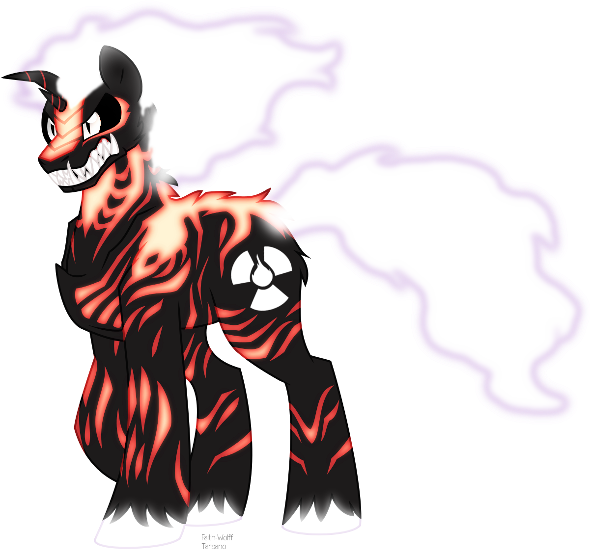 1223 X 1139 4 - Shin Godzilla As A Pony (1223x1139)