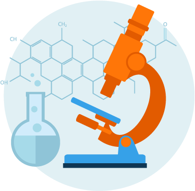 Stages Of The Research Process - Circle (400x400)