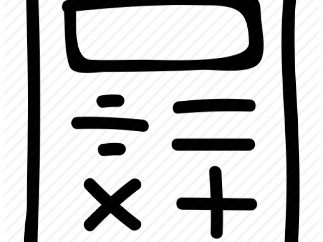 Calculator Clipart Subtraction - Illustration (640x480)