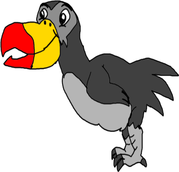 Dodo-like Bird By Kallytoonsstudios - Buzzard (635x574)