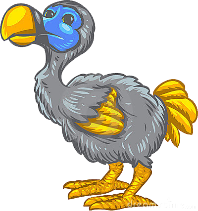 Dodo - Png Dodo - Dodo Bird Cartoon (400x427)