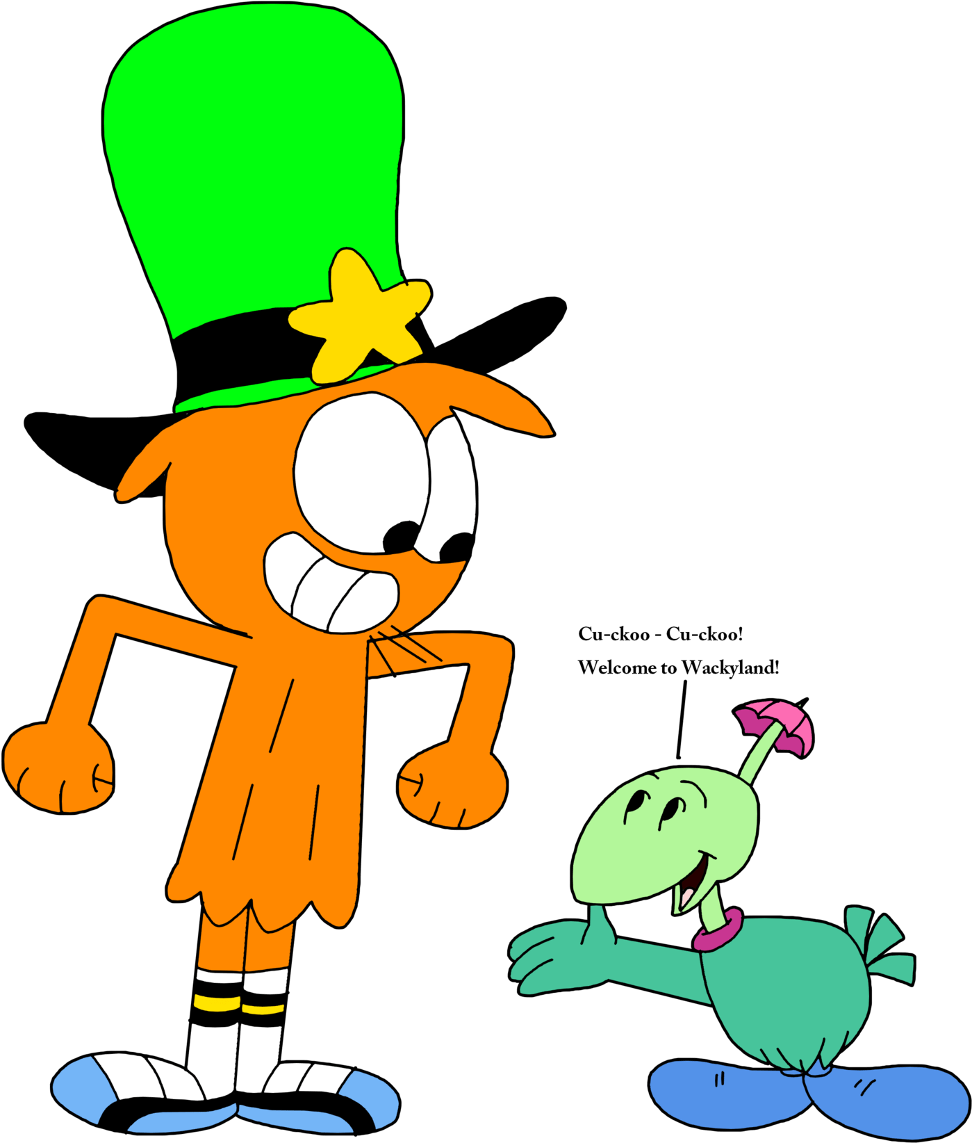 Wander Meets Gogo Dodo Marcospower1996 Deviantart - Cartoon (1600x1786)