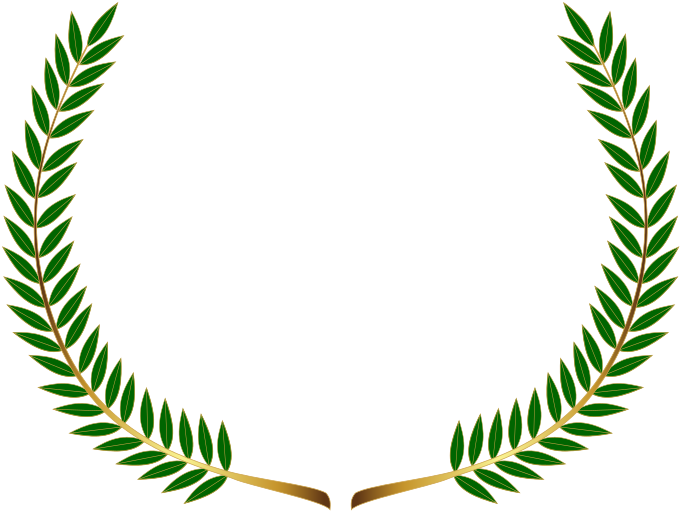 Laurel Clipart Green - Green Laurel Wreath Png (800x600)